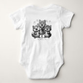 Zingende Katten Romper (Achterkant)