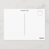 Zingende katten Vroege kerstkaart Briefkaart (Achterkant)