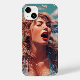 Zingende Lady Telefoonhoesjes iPhone 16 Plus Hoesje