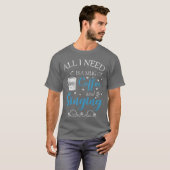 Zingende Melodie Band retro T-shirt (Voorkant volledig)