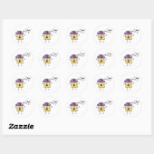 Zingende Muffin - Sticker (Vel)