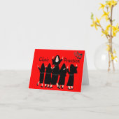 Zingende Nonnen "Koor Praktijk" Opmerking Kaarten- Kaart (Gele Bloem)