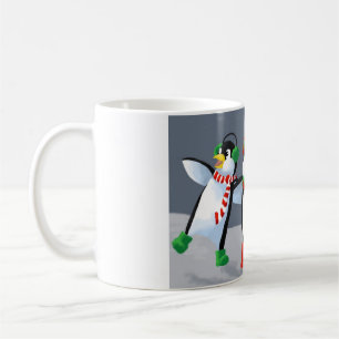 Zingende pinguïns koffiemok