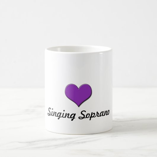 Zingende Soprano-Mok Koffiemok (Center)