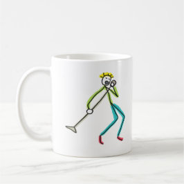 Zingende Stickman Koffiemok
