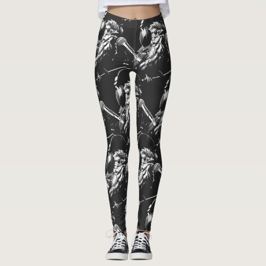 Zingende Vogel Leggings (Voorkant)