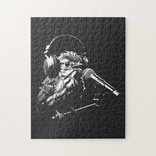 Zingende Vogel Legpuzzel (Verticaal)