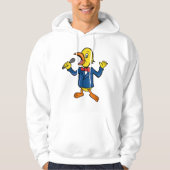 Zingende Vogel Mannen Hoodie (Voorkant)