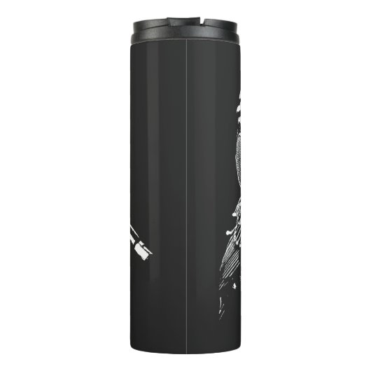 Zingende Vogel Thermosbeker (Achterkant)