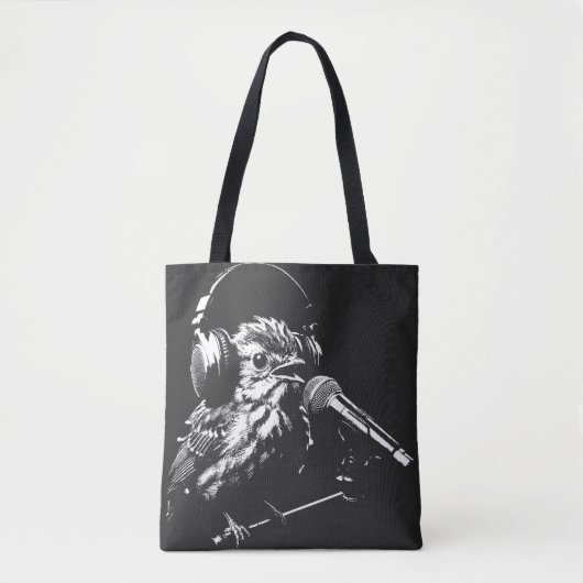 Zingende Vogel Tote Bag (Voorkant)