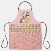 Zingende vogels Apron Schort (Voorkant)