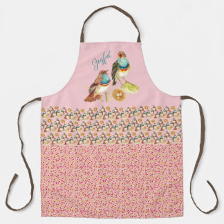 Zingende vogels Apron Schort