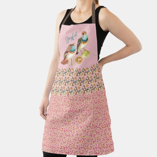 Zingende vogels Apron Schort (Insitu)