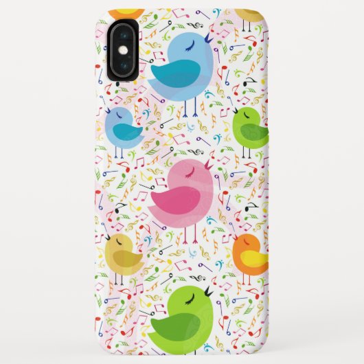 Zingende vogels Case-Mate iPhone case (Achterkant)