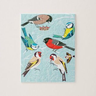 Zingende vogels Puzzle Legpuzzel