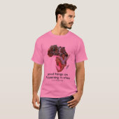 Zingende vrouwen t-shirt (Voorkant volledig)