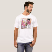 Zingende Walrus Bezorgde Ouders Grappig T-shirt (Voorkant volledig)