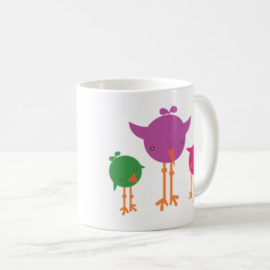 Zingende zoete liedjes koffiemok (Voorkant rechts)