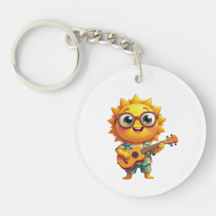 Zingende Zon Sleutelhanger