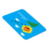Zingende zonnebloem: magneet (Rechterzijde)
