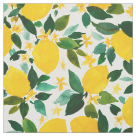 ZINGER Lemon Citrus Pattern Stof