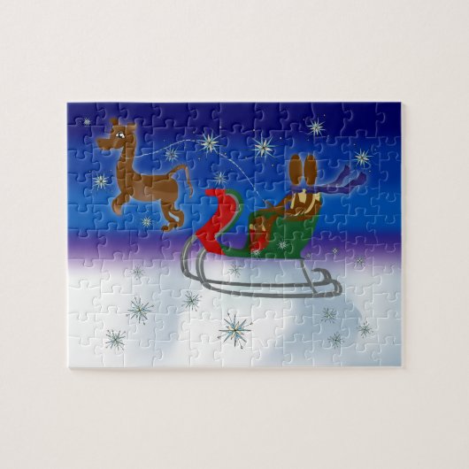 Zinglee ~ Sleigh Ride Legpuzzel (Horizontaal)