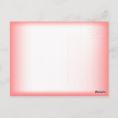 Zinglees~Drijvend op Liefde Ansichtkaart Briefkaart (Achterkant)