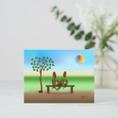 Zinglees~Een Moment Ansichtkaart Briefkaart (Staand voorkant)