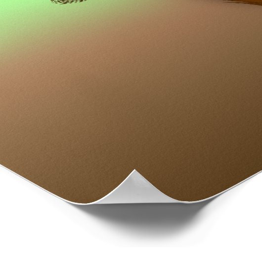 Zingmoer ~ Trees Poster (Hoek)