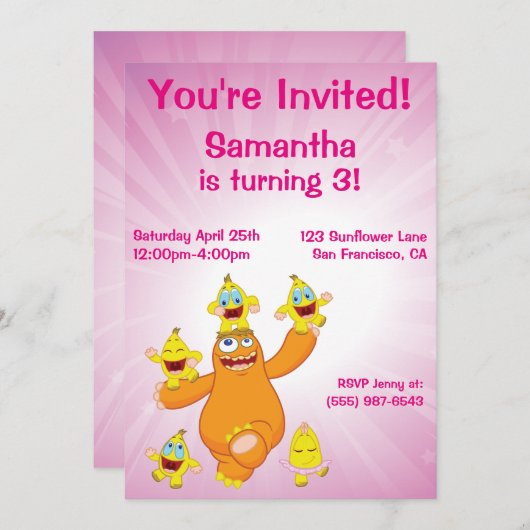 Zingoz en Zangoz Fun Kaart (Voorkant / Achterkant)