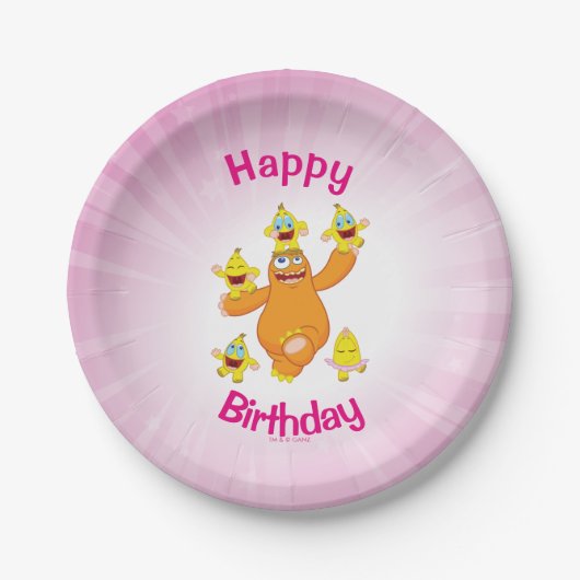 Zingoz en Zangoz Fun Papieren Bordje (Voorkant)