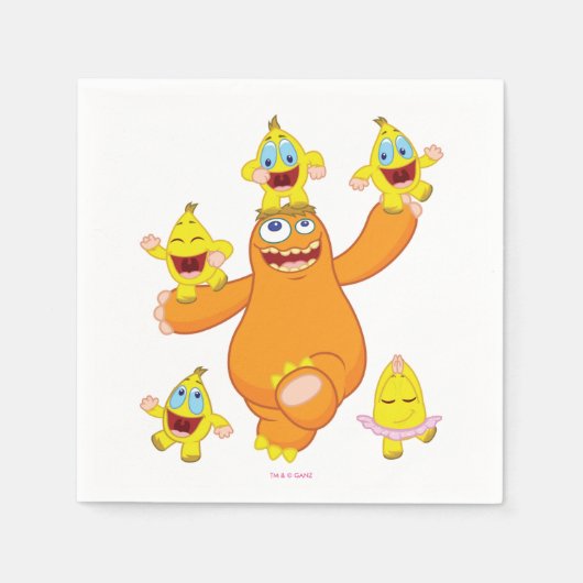 Zingoz en Zangoz Fun Servetten (Voorkant)