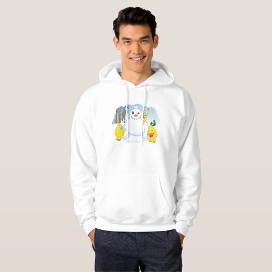 Zingoz Snowman Hoodie (Voorkant volledig)