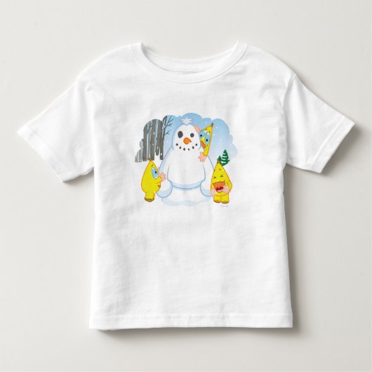 Zingoz Snowman Kinder Shirts (Voorkant)