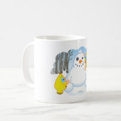 Zingoz Snowman Koffiemok (Voorkant links)