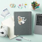 Zingt voor de Heer, vogels en huis Sticker (iPad Cover)