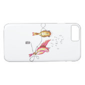 Zingvogel Case-Mate iPhone Case (Achterkant (Horizontaal))