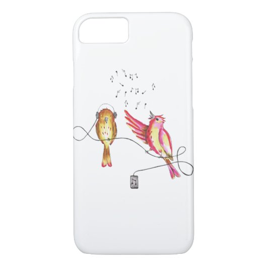 Zingvogel Case-Mate iPhone Case (Achterkant)
