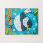 Zingvogel Legpuzzel (Horizontaal)