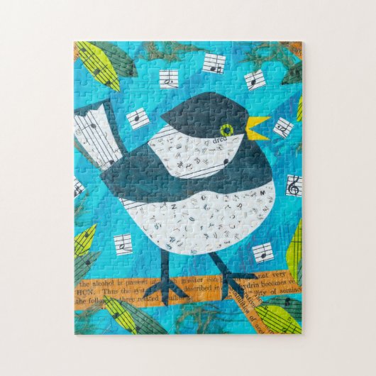 Zingvogel Legpuzzel (Verticaal)