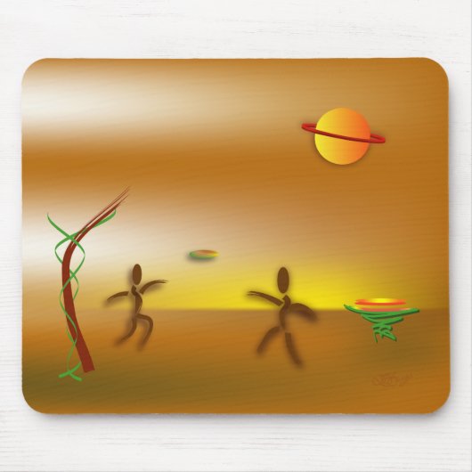 Zingwijnmoer ~ Aanvoer Muismat (Voorkant)