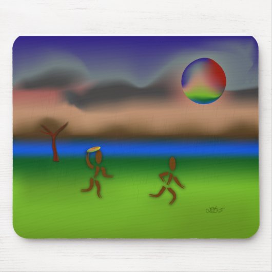 Zingwijnmoer ~ April Muismat (Voorkant)