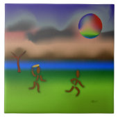 Zingwijnmoer ~ April Tegeltje (Voorkant)