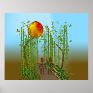 Zingwijnmoer ~ Bamboo Poster