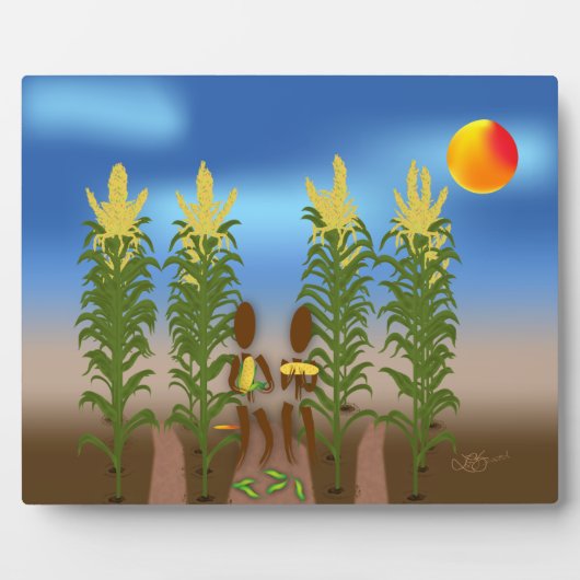 Zingwijnmoer ~ Corn Fotoplaat (Voorkant)
