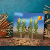Zingwijnmoer ~ Corn Fotoplaat (Zijkant)