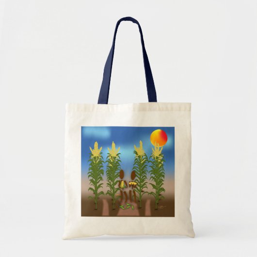Zingwijnmoer ~ Corn Tote Bag (Voorkant)