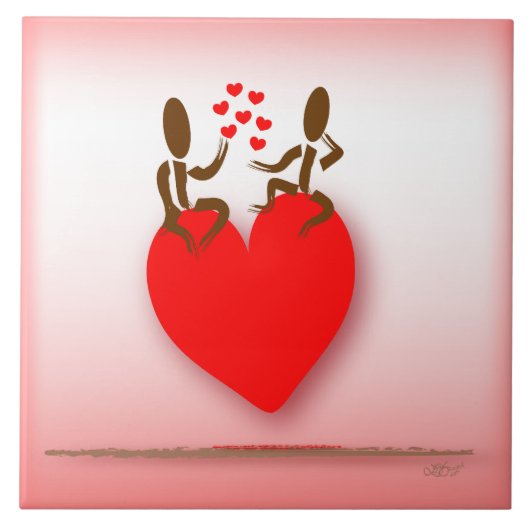 Zingwijnmoer ~ februari tegeltje (Voorkant)