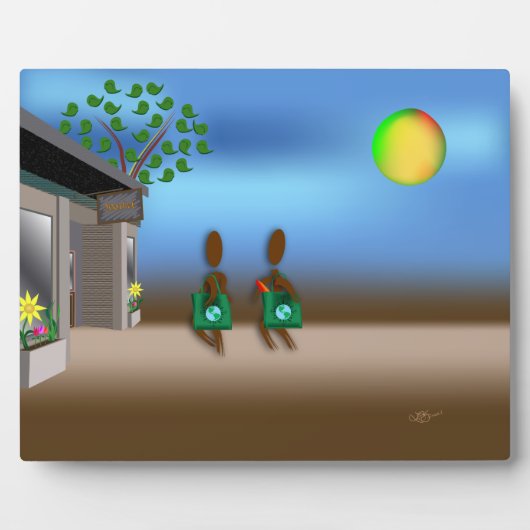 Zingwijnmoer ~ Herbruikbare zakken Fotoplaat (Voorkant)