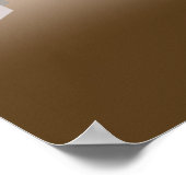 Zingwijnmoer ~ Herbruikbare zakken Poster (Hoek)